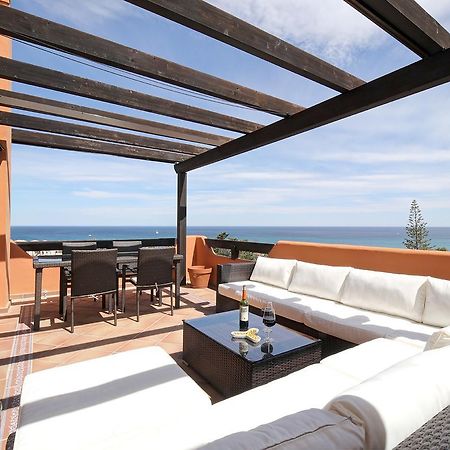 埃斯特波纳Jardines De Nueva Galera Cozy Penthouse公寓 外观 照片